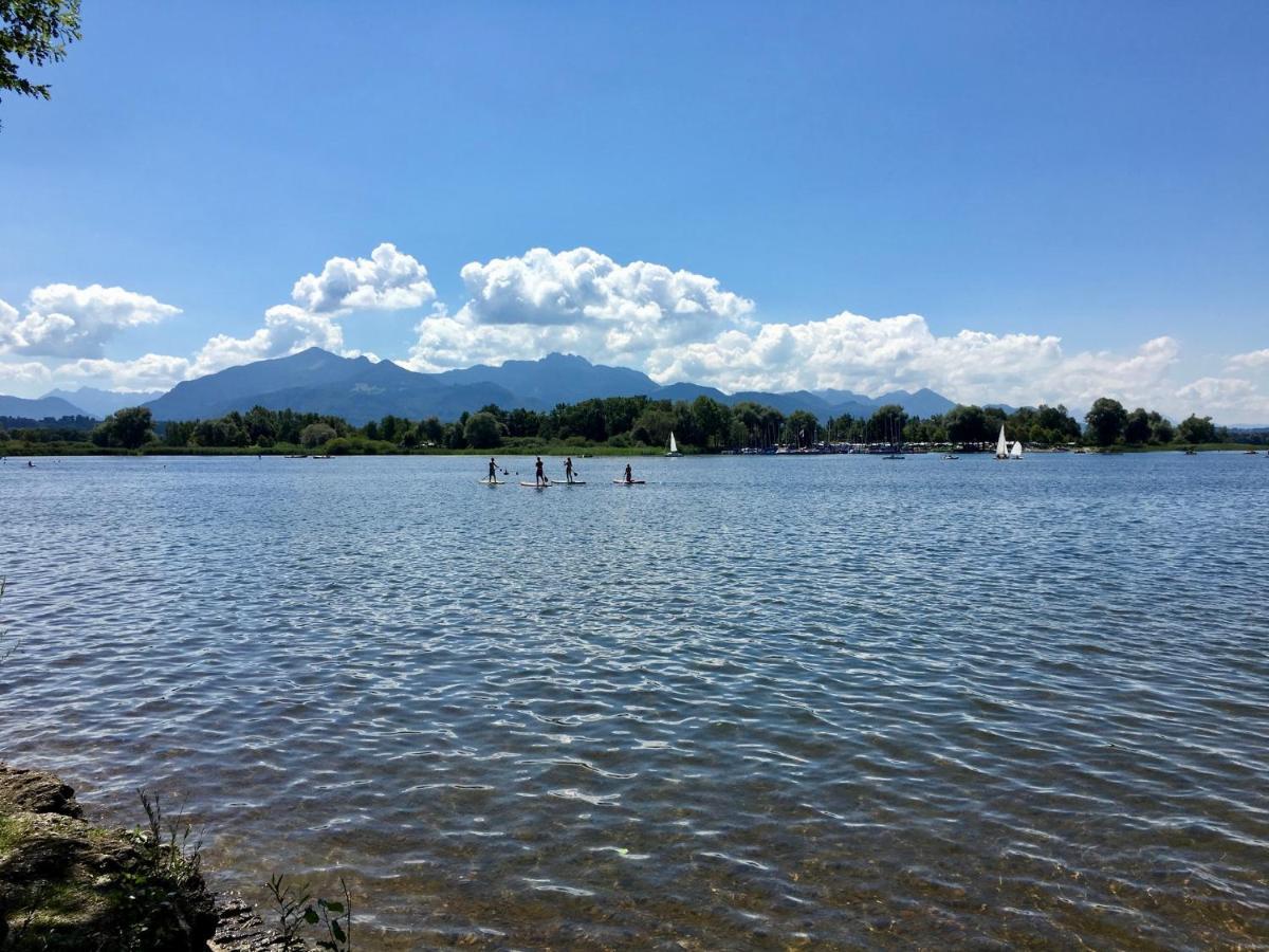 Ferienwohnung Am Chiemsee Übersee Extérieur photo